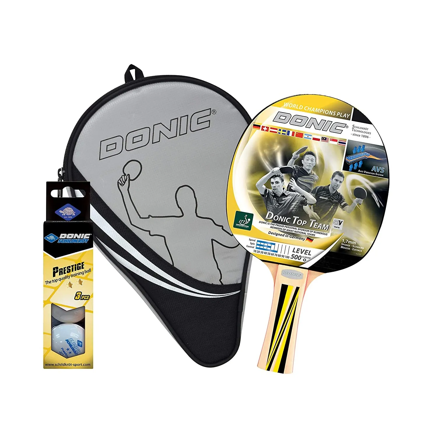 Donic Top Team Player 500 Table Tennis Set