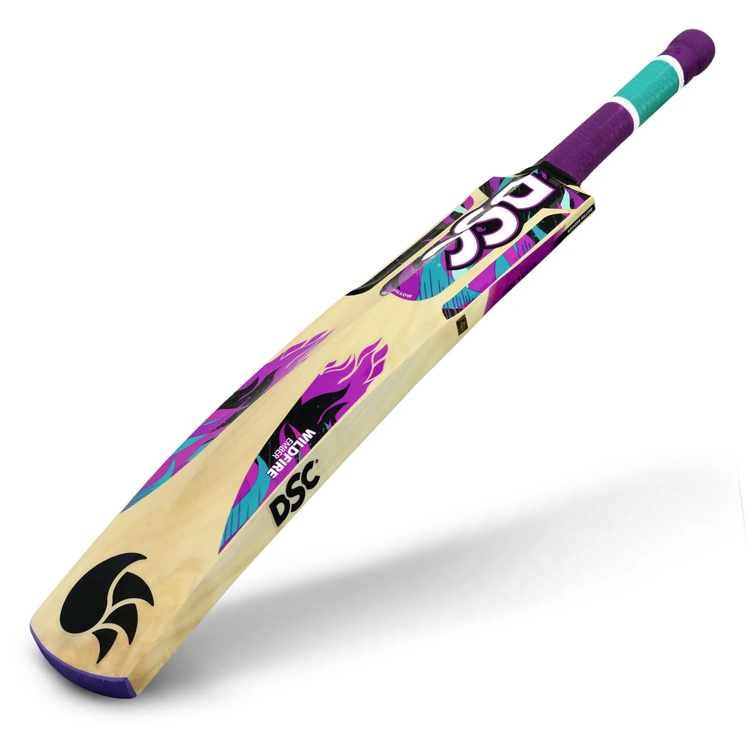 DSC Wildfire Ember Kashmir Willow Cricket Tennis Ball Bat