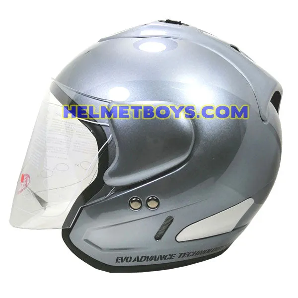 EVO RS 959 Motorcycle Open Face Helmet