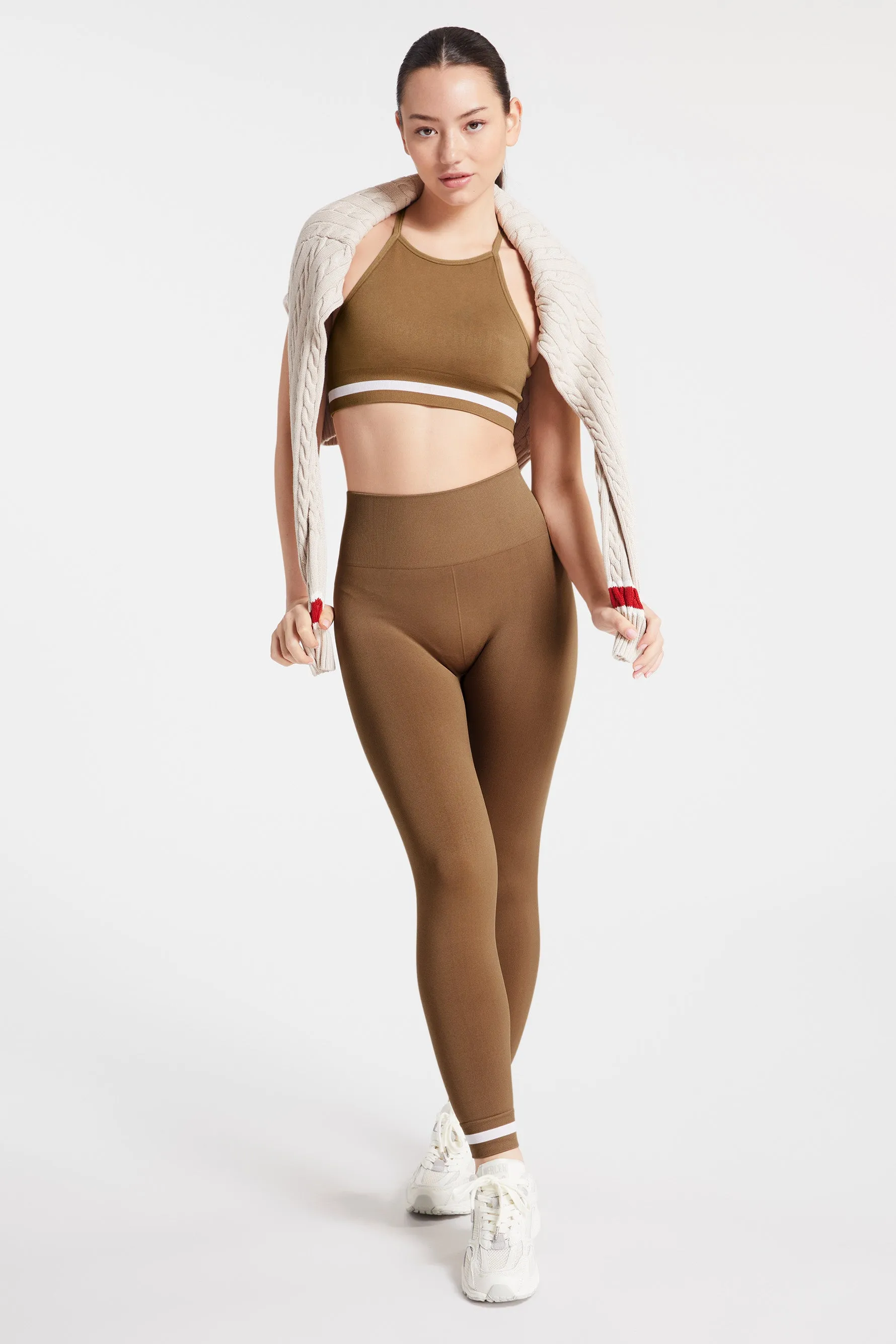 Form Seamless 25in Midi Pant - Mocha