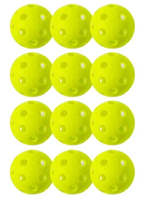 Franklin X-26 Pickleballs Indoor [Yellow]