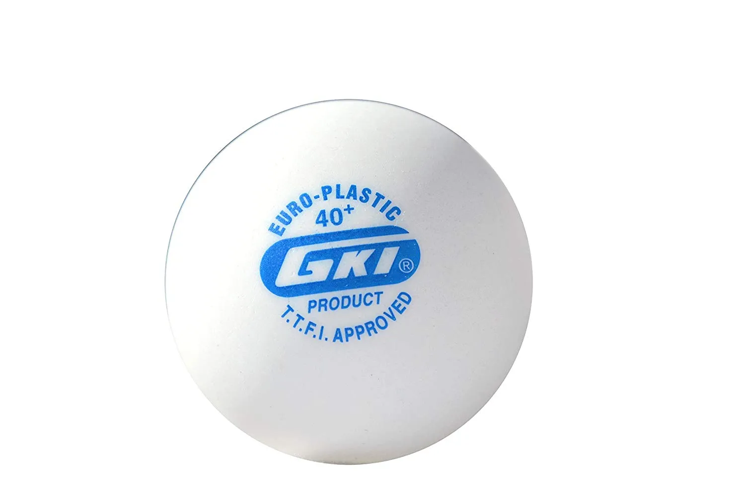 GKI Euro Plastic Ping Pong Ball - Size: 40 