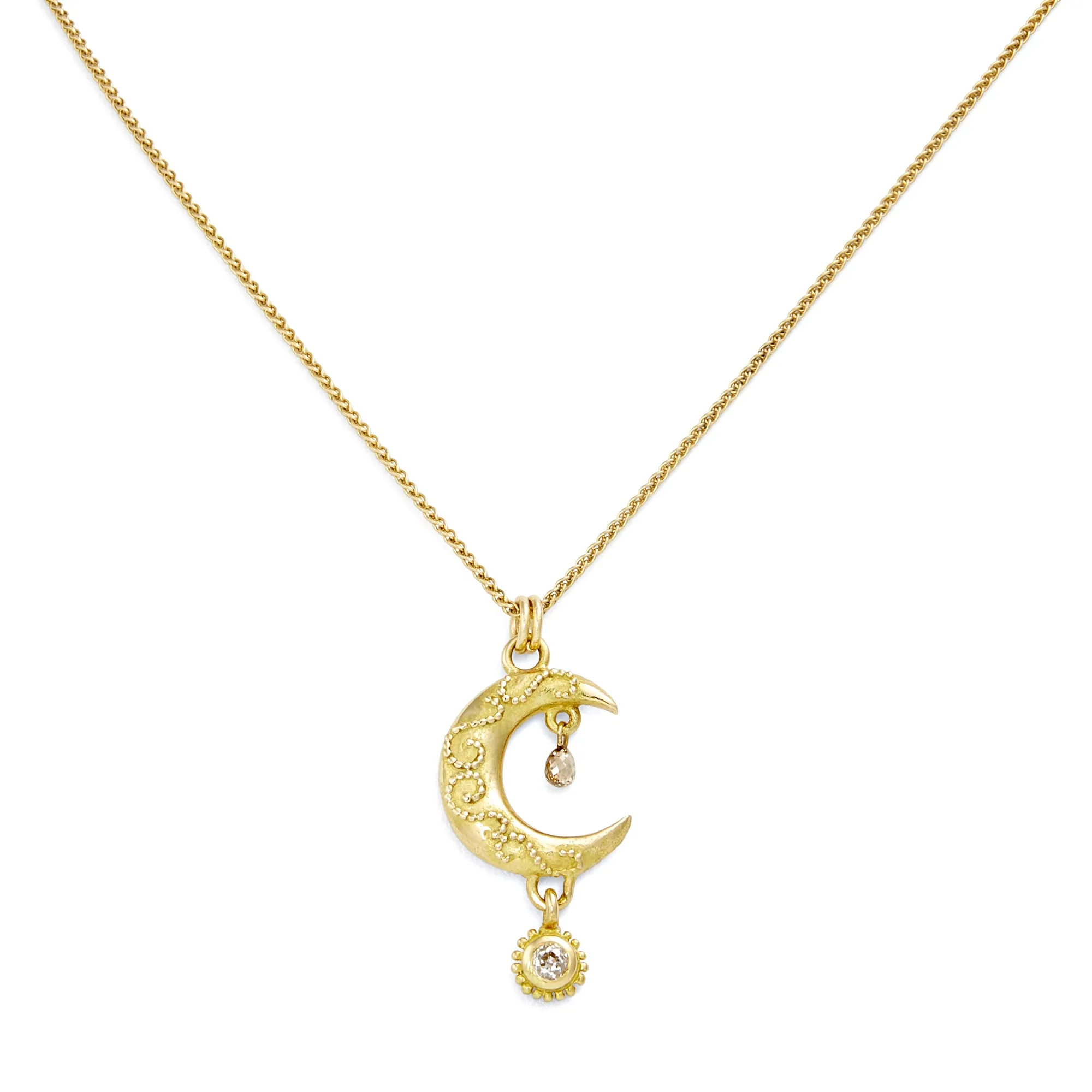 Gold & Diamond Celena Necklace