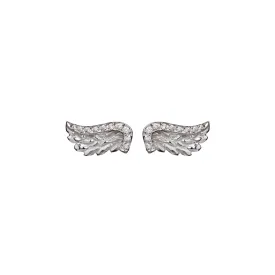 Gold & Diamond Venetian Wing Studs