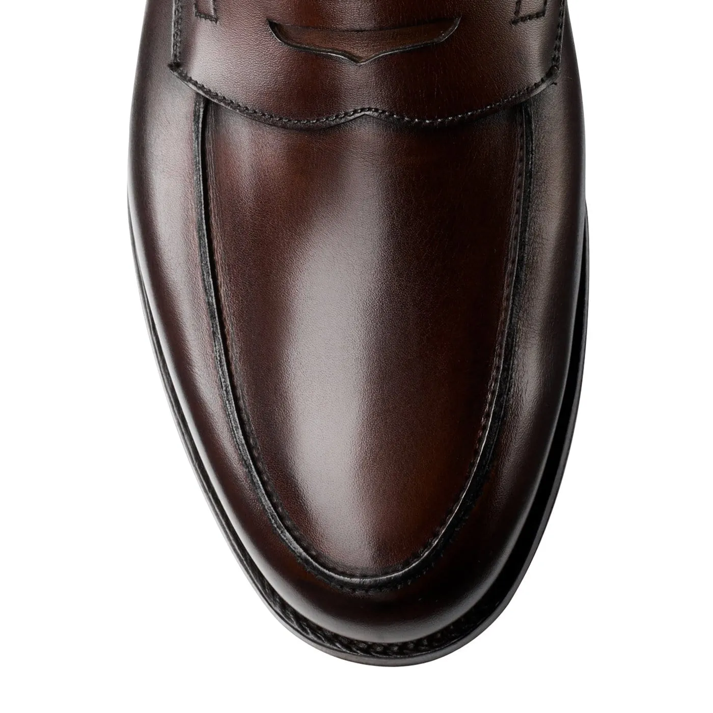 Grantham 2 Dark Brown Burnished Calf