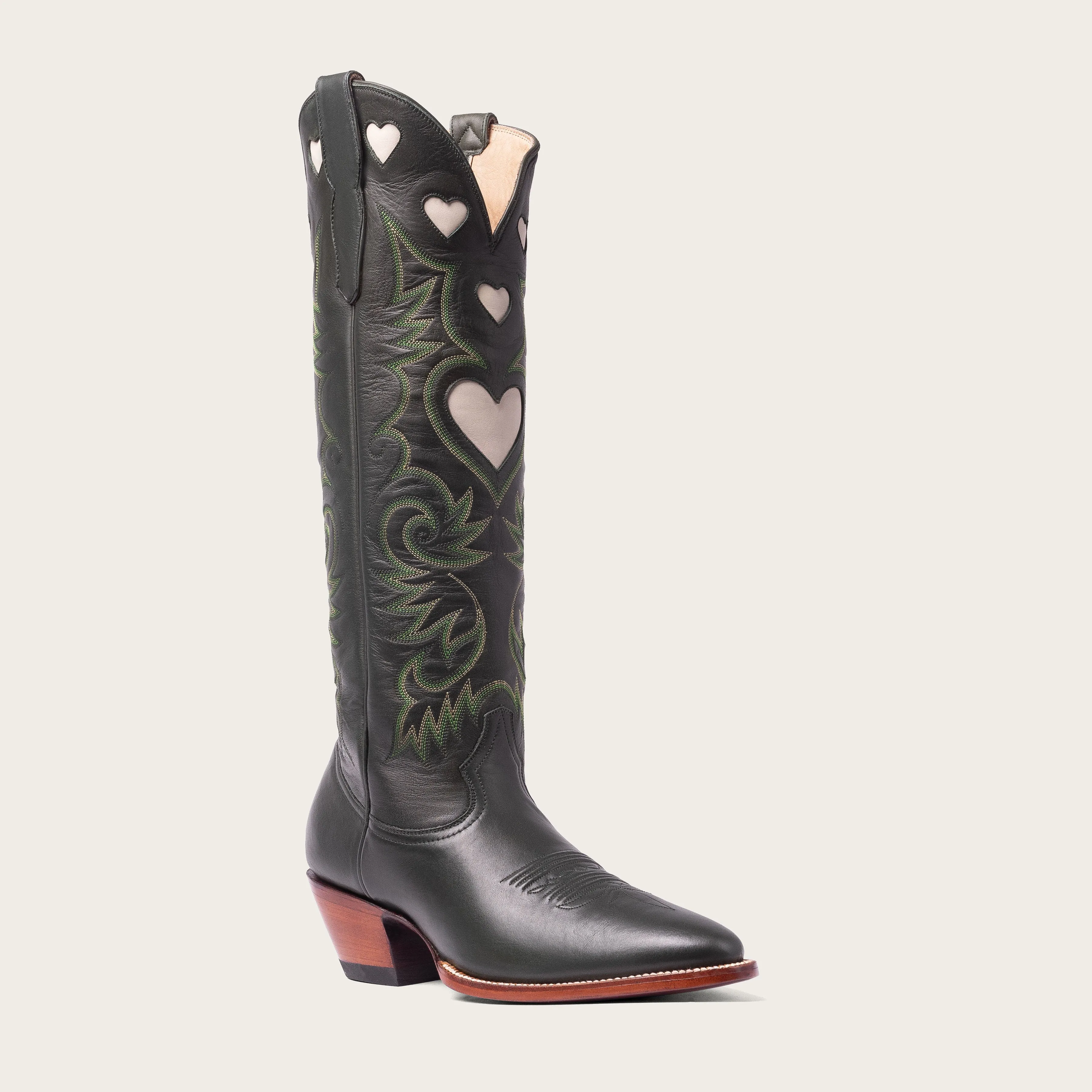 Green & Bone Heart Boot Limited Edition