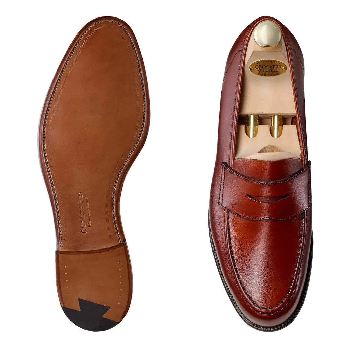 Harvard 2 Chestnut Burnished Calf