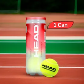 Head Championship Tennis Balls Can (1 Can)