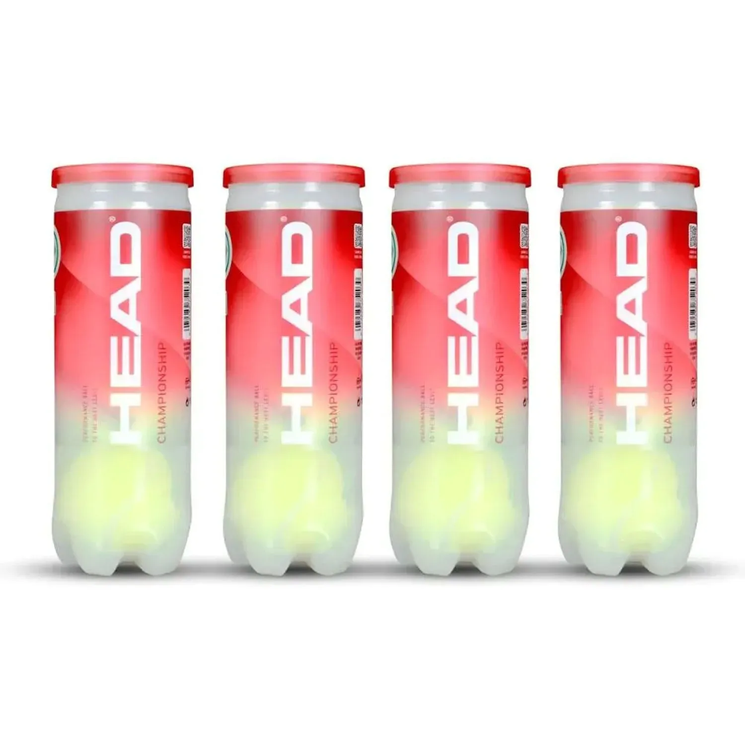 Head Championship Tennis Balls Dozen (4 Cans)