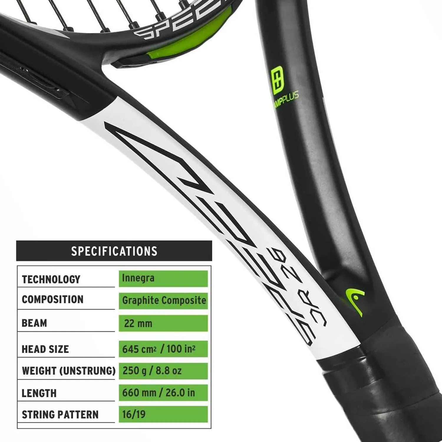 Head IG Speed 26 Tennis Racquet, Strung 4 1/8-1