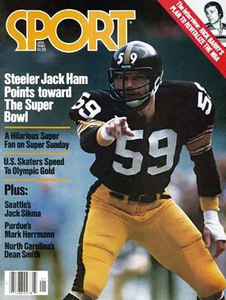 January 1980 Sport Cover (Jack Ham, Pittsburgh Steelers)