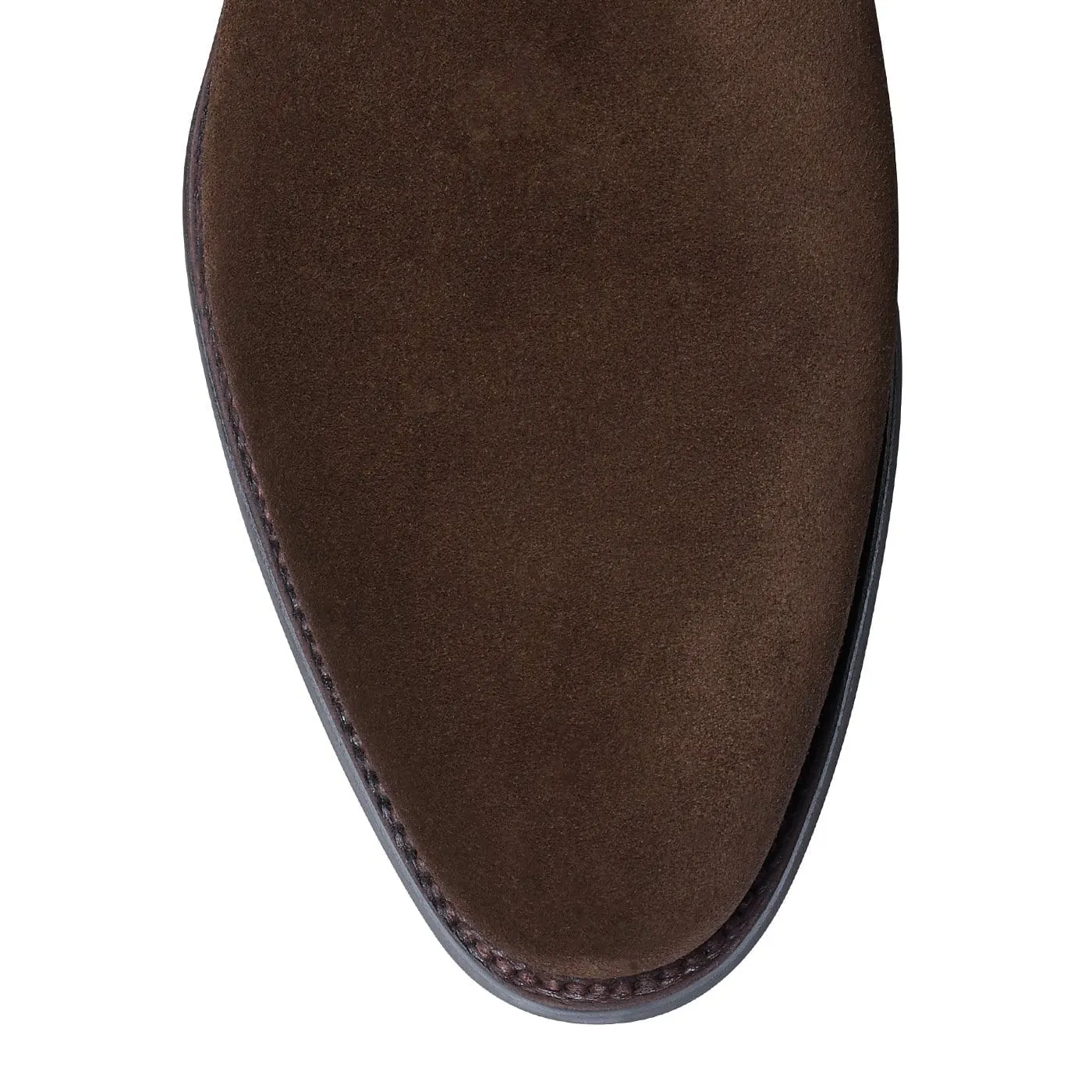 Kensington Dark Brown Calf Suede