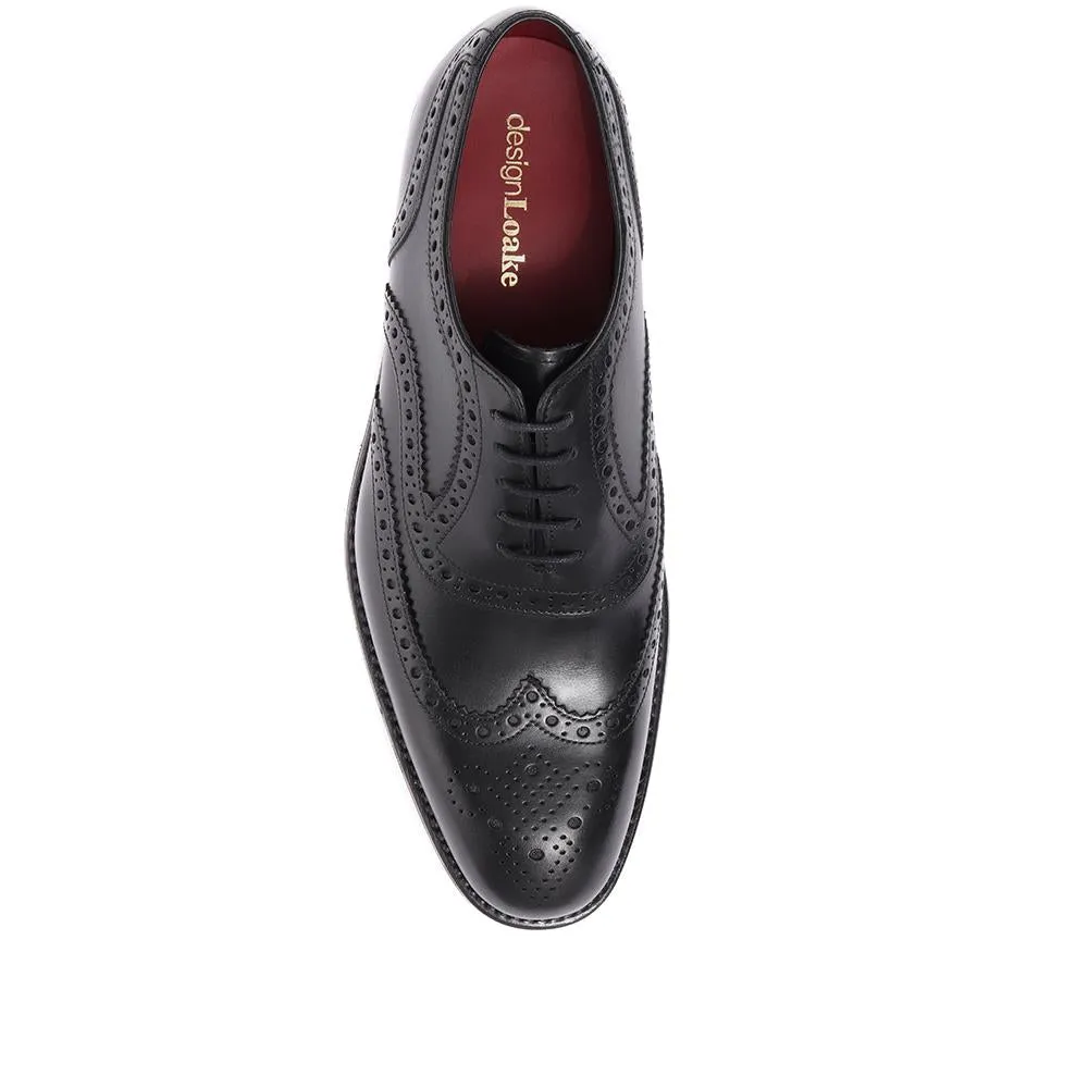 Kerridge Wide Fit Leather Oxford Brogues - LOA29507 / 316 966