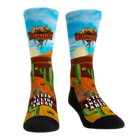 Kings Island Diamondback Crew Socks