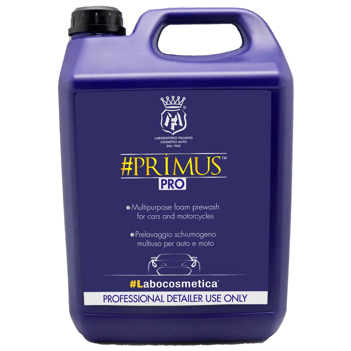 Labocosmetica PRIMUS (High safety multipurpose foam prewash for cars and motorcycle)