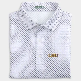 LSU Star Printed Performance Polo