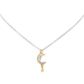 Luna Star Drop Necklace