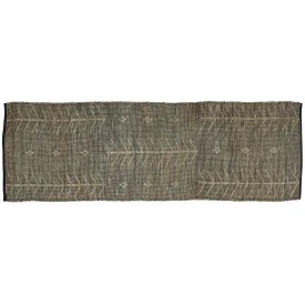 Malika Rug, Hemp, Black