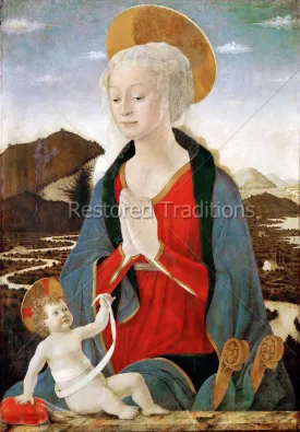 Mary with the Child Jesus – Baldovinetti