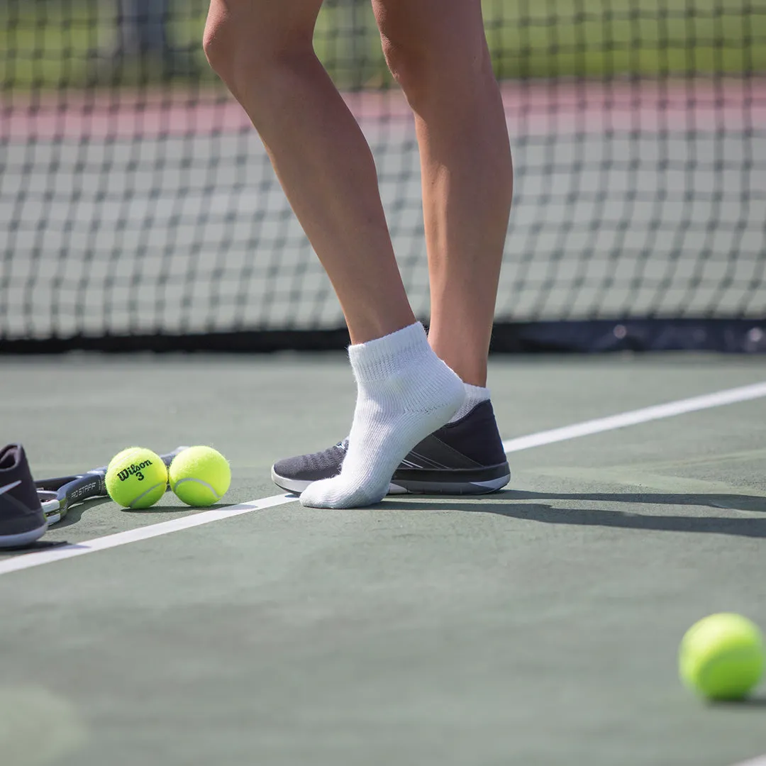 Maximum Cushion Ankle Tennis Socks (3 Pairs) | TMX