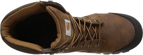 MEN'S CARHARTT RUGGED FLEX® WATERPROOF MET GUARD 8" COMPOSITE TOE WORK BOOT : CMF8720