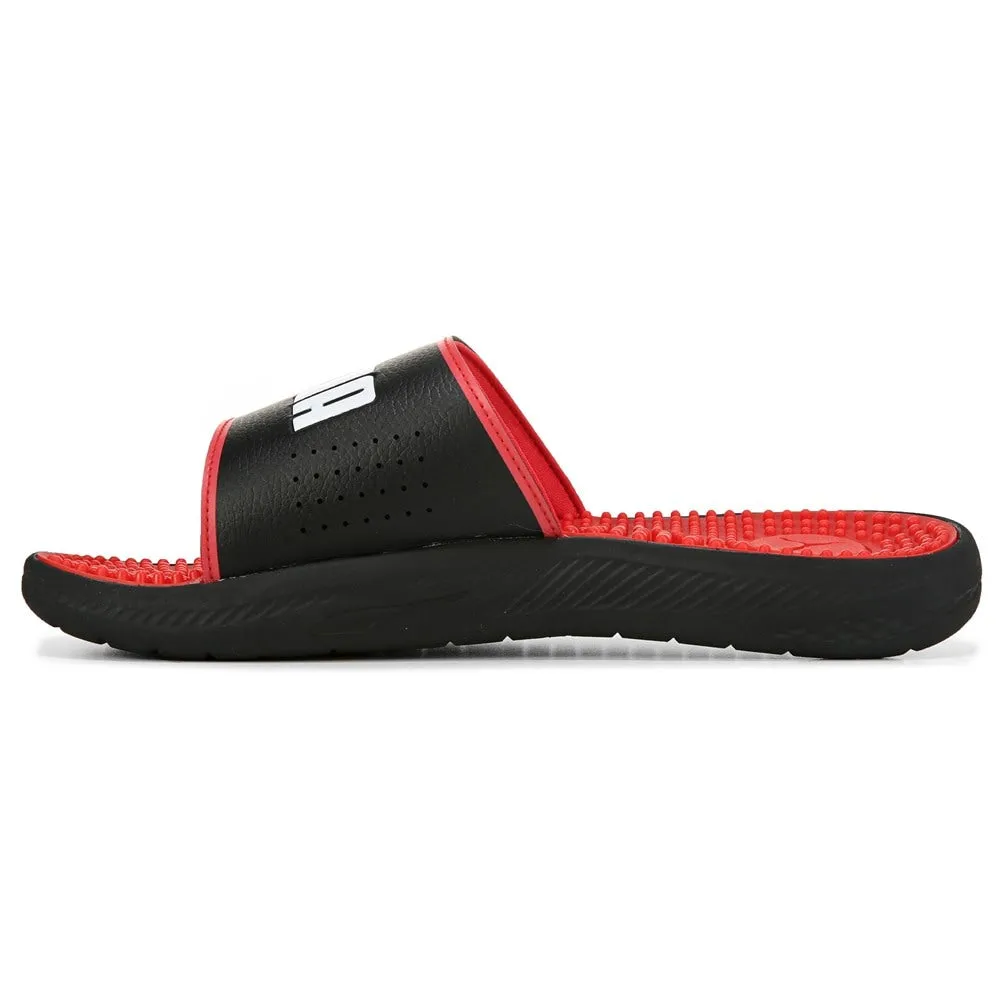 Men's Softride Puma slides, black