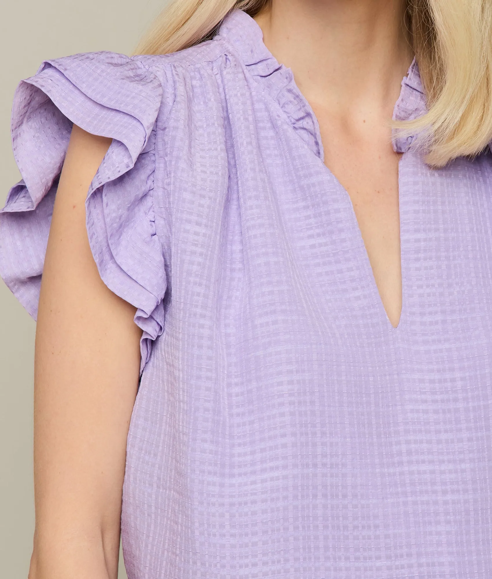 Merrit Blouse :: Lilac