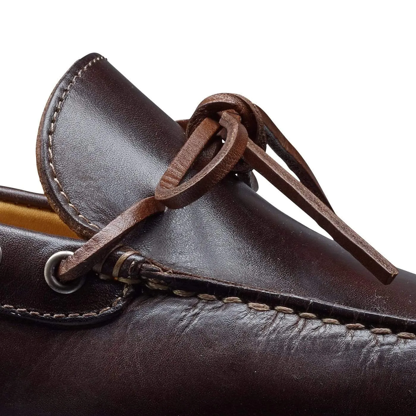 Modena Dark Brown Burnished Calf