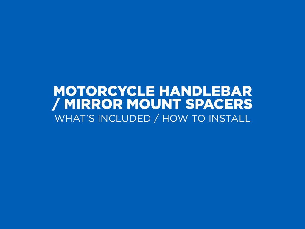 Motorcycle/Scooter - 2 x Spacers (10mm)