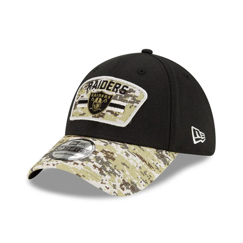 NFL Las Vegas Raiders 2021 Salute To Service 39thirty Cap