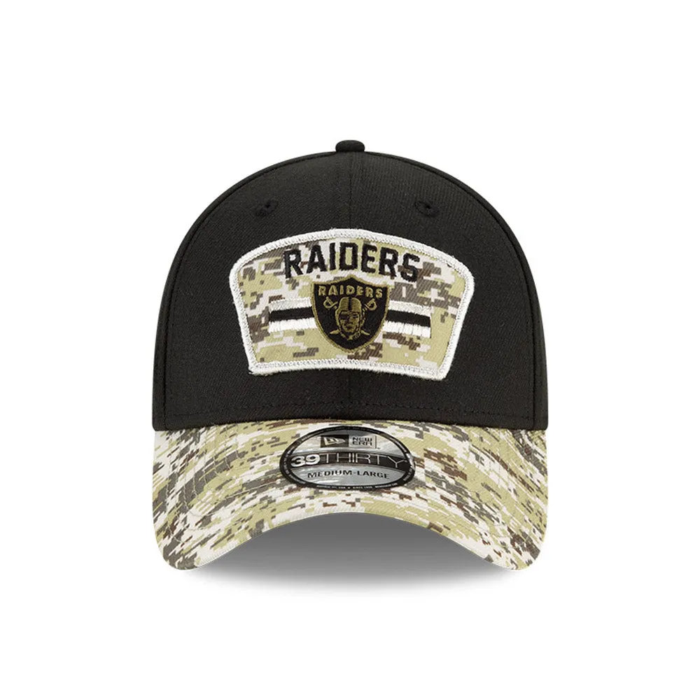 NFL Las Vegas Raiders 2021 Salute To Service 39thirty Cap