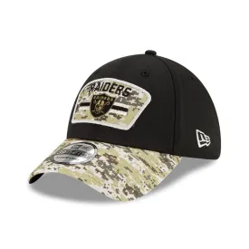 NFL Las Vegas Raiders 2021 Salute To Service 39thirty Cap