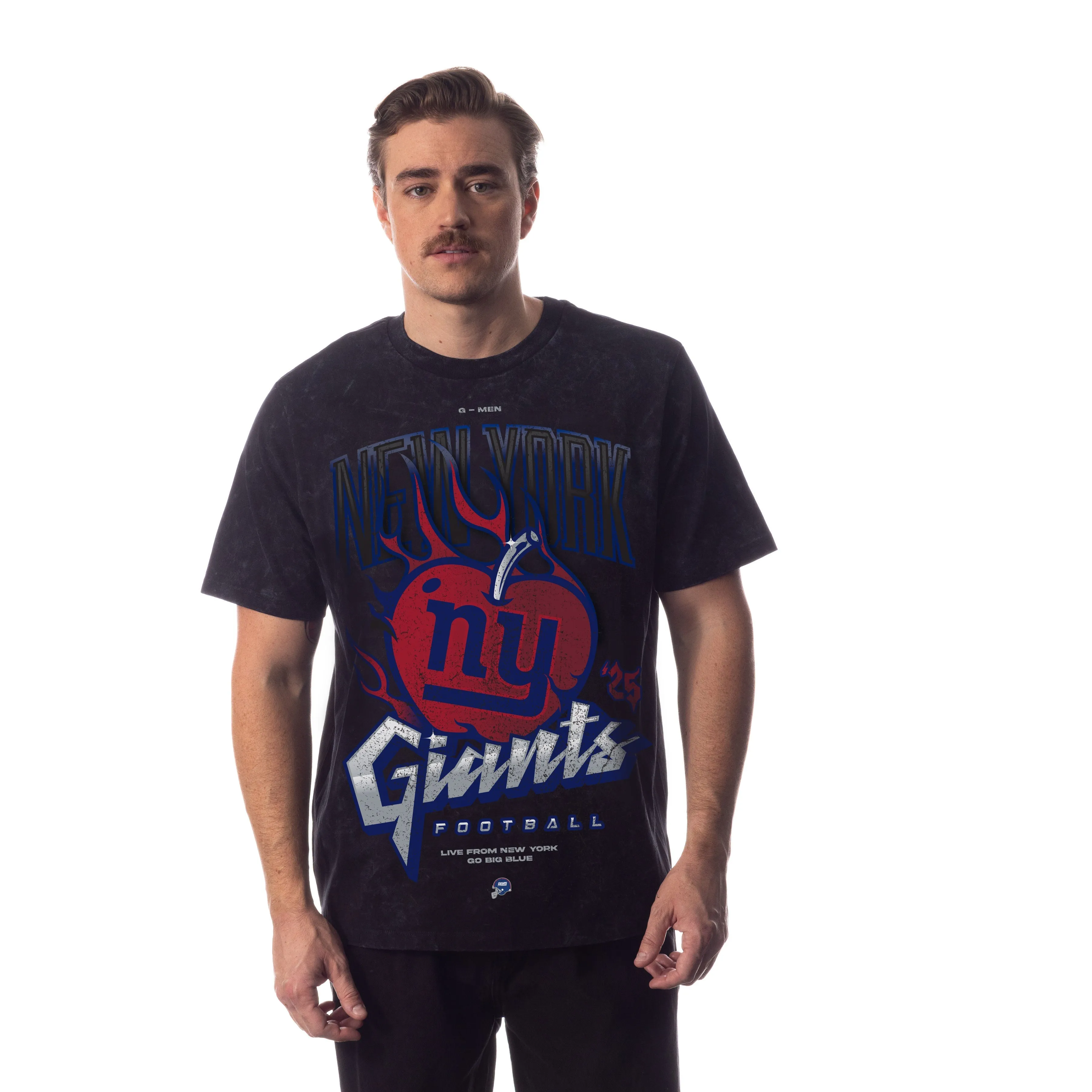 NY Giants Unisex 2023 Tour Band Tee - Black