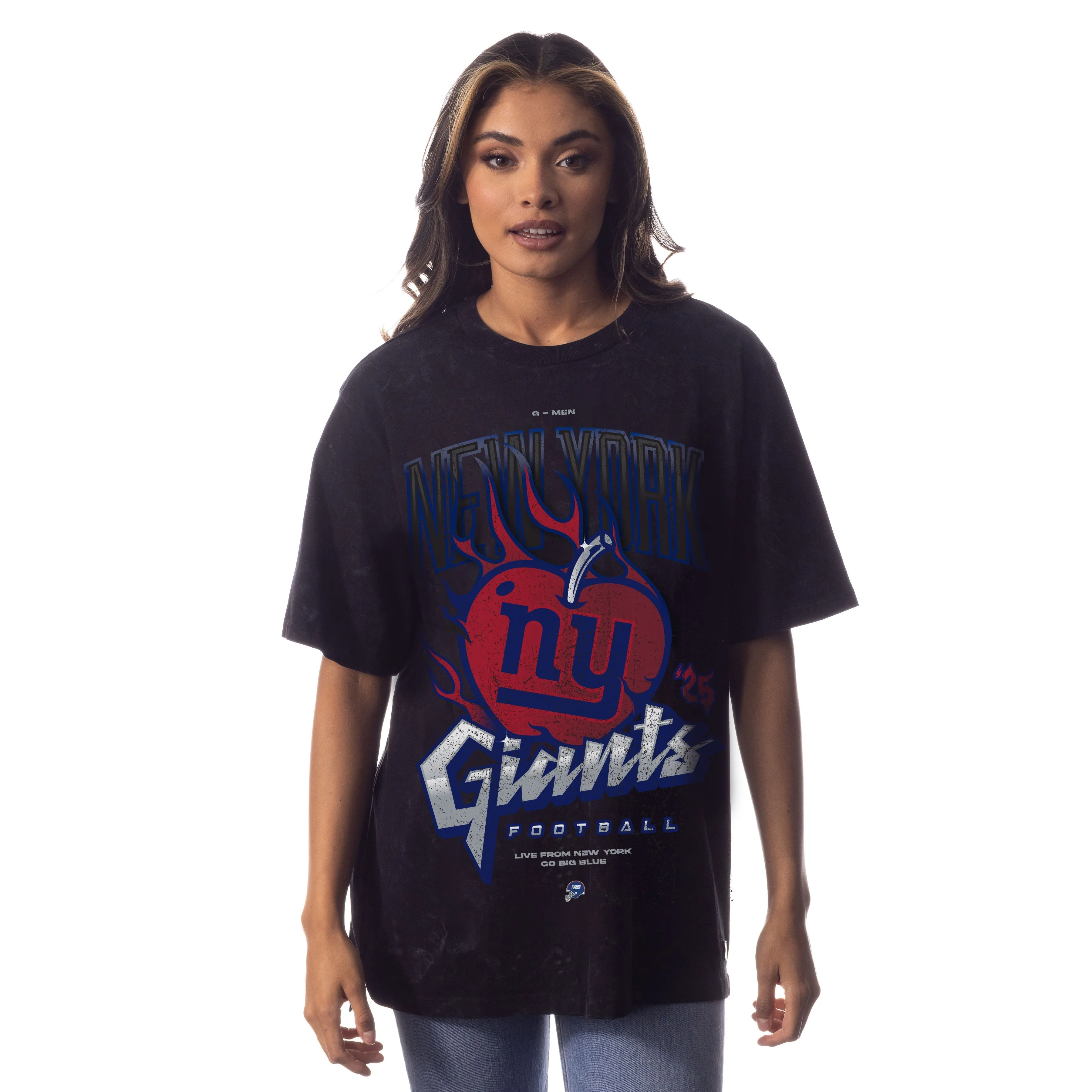 NY Giants Unisex 2023 Tour Band Tee - Black