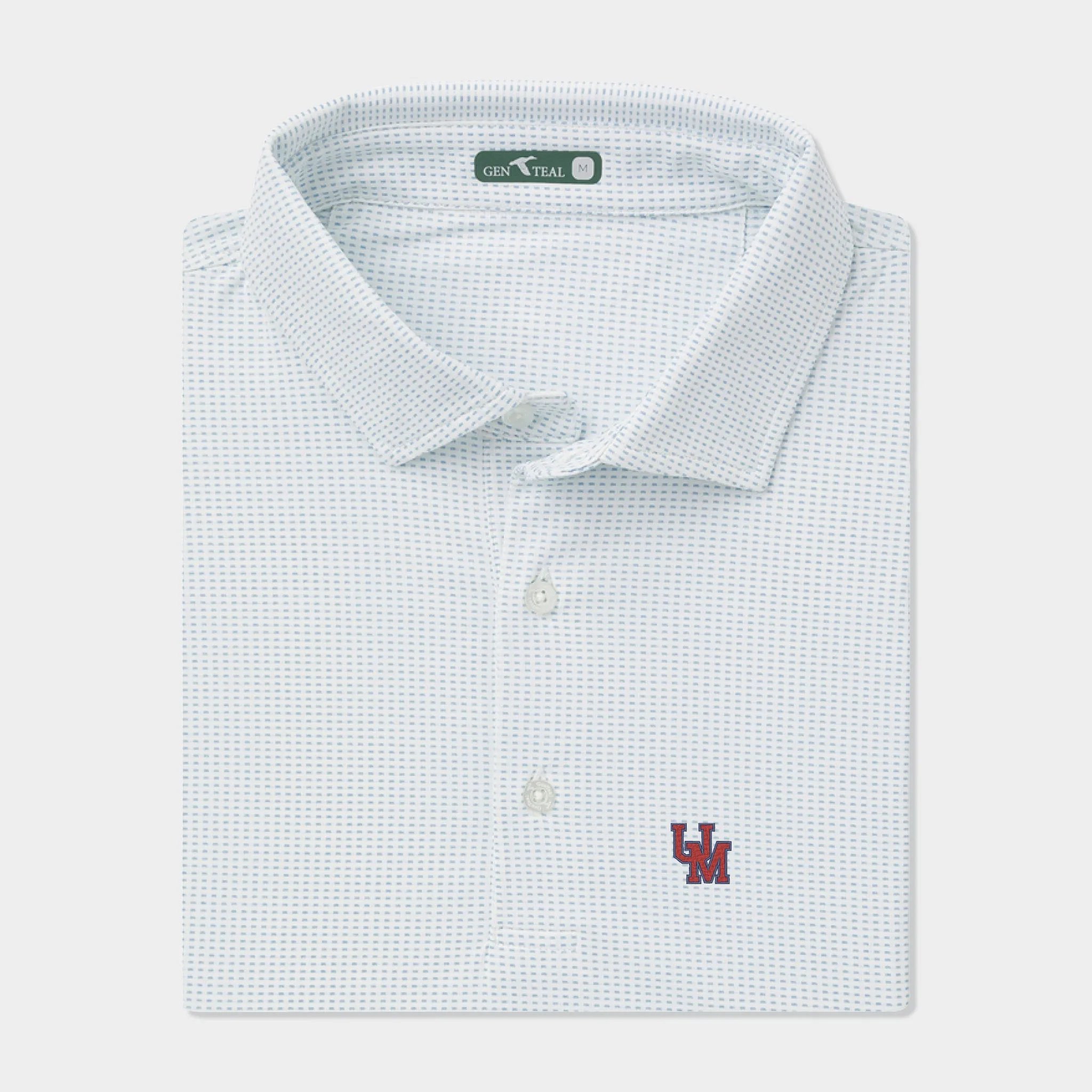 Ole Miss Sunday Textured Jacquard brrrº Polo