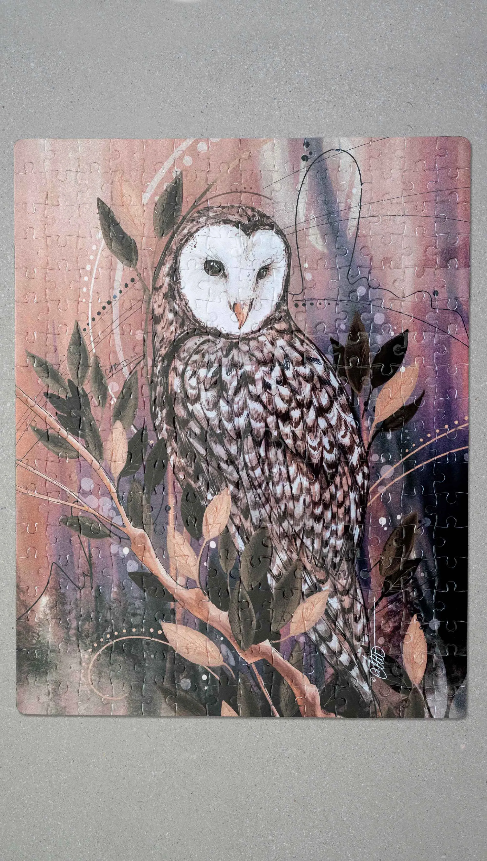 Owl - 252 Piece Jigsaw Puzzle