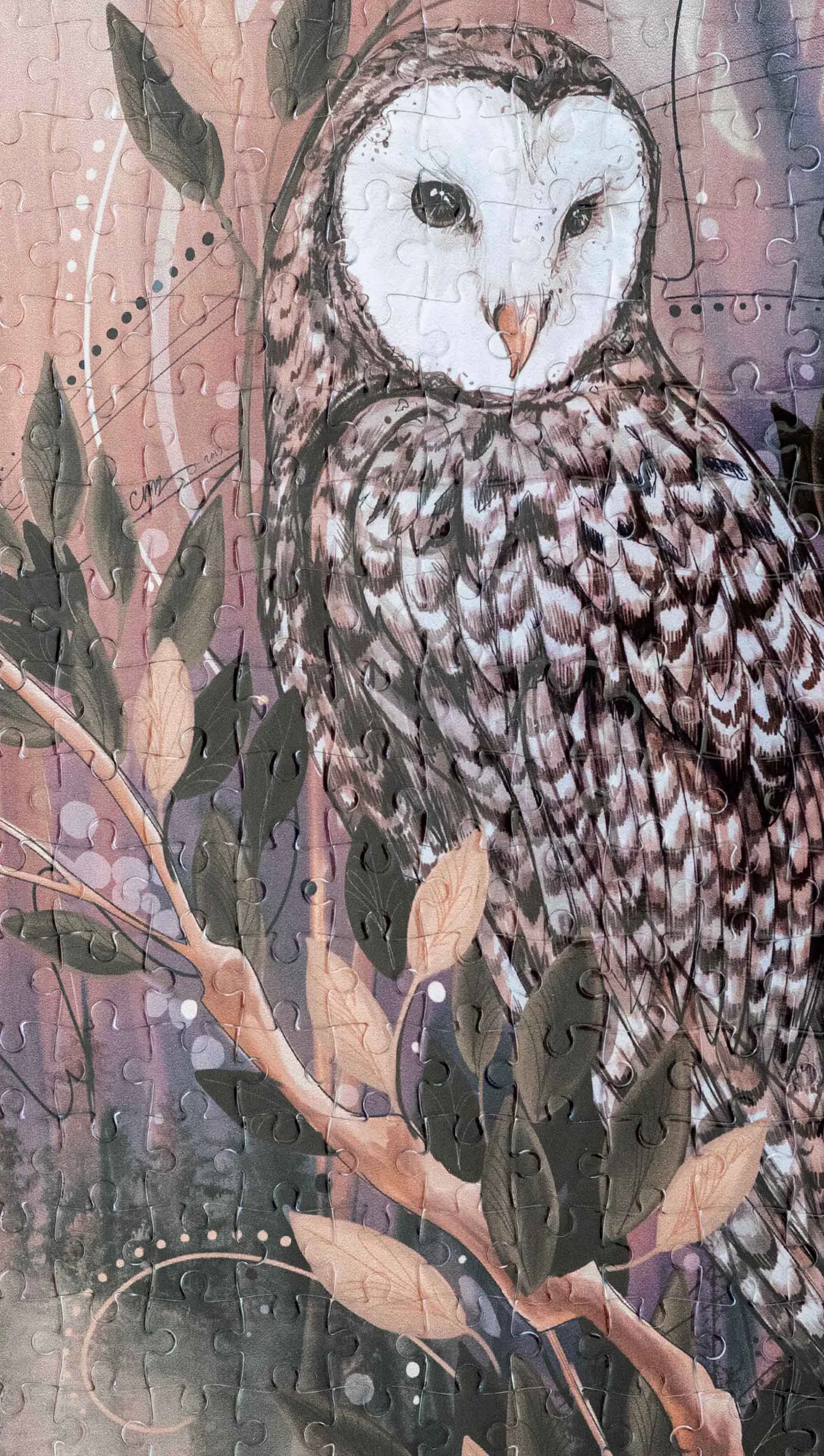 Owl - 252 Piece Jigsaw Puzzle