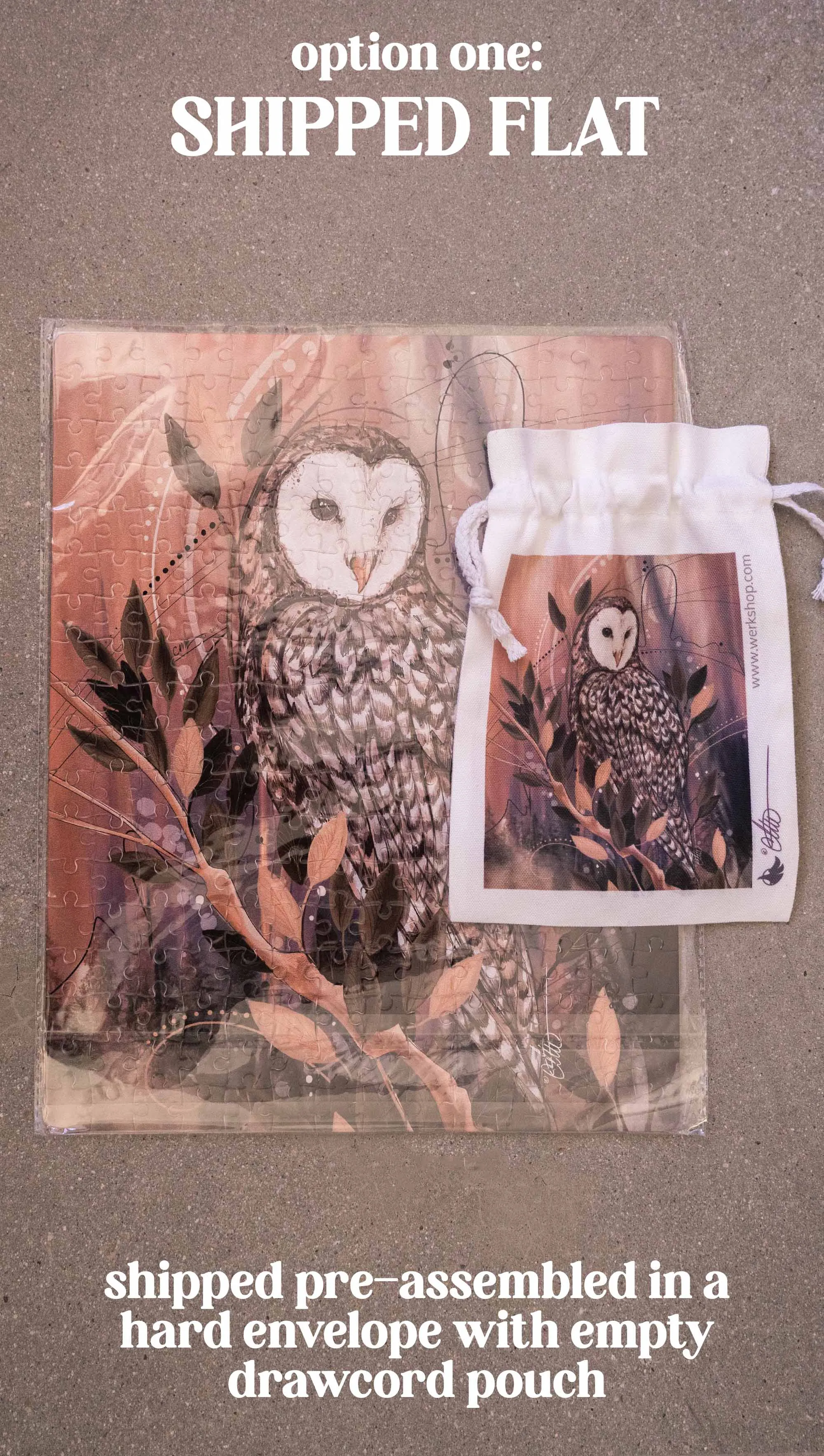 Owl - 252 Piece Jigsaw Puzzle