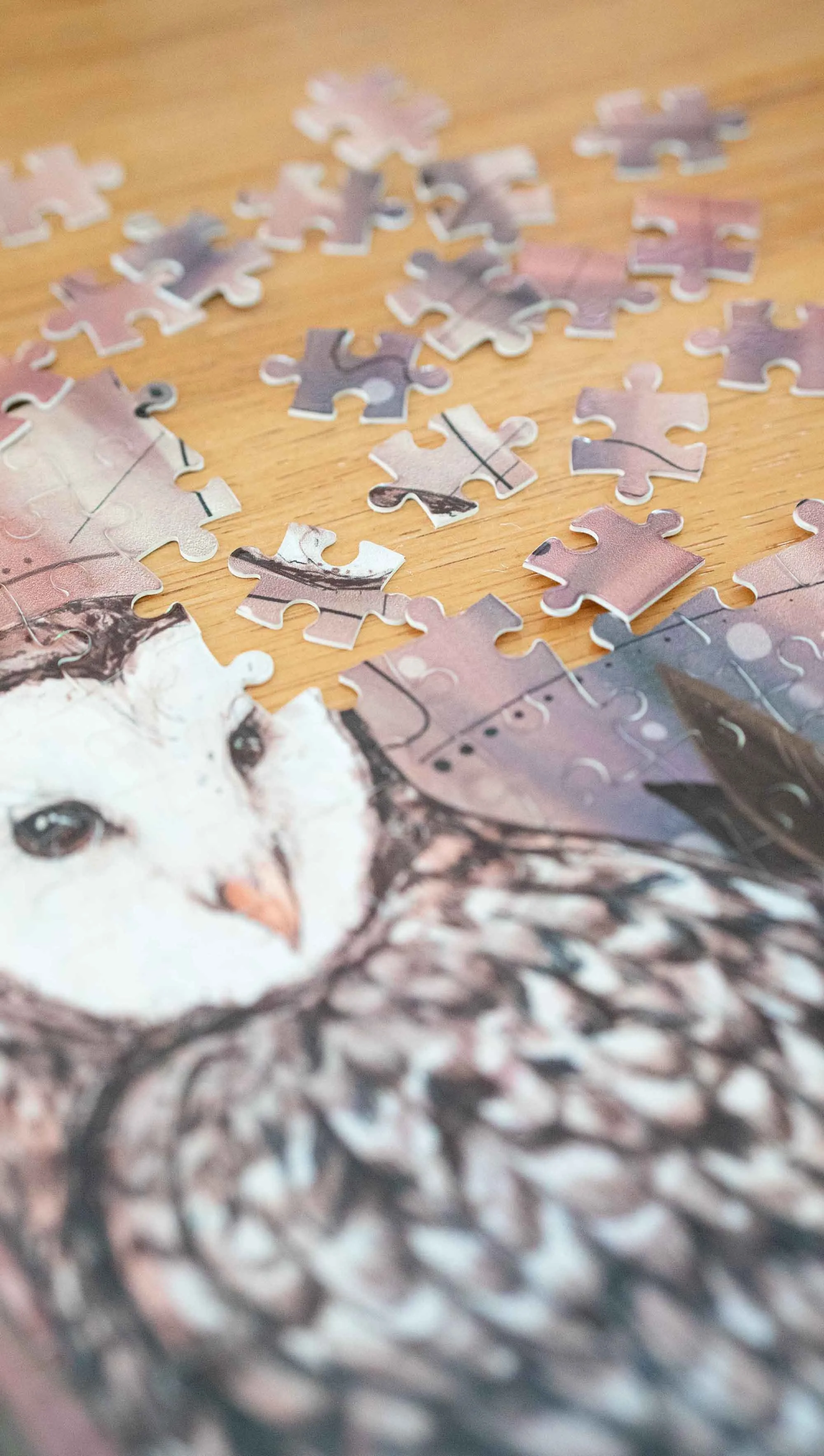 Owl - 252 Piece Jigsaw Puzzle