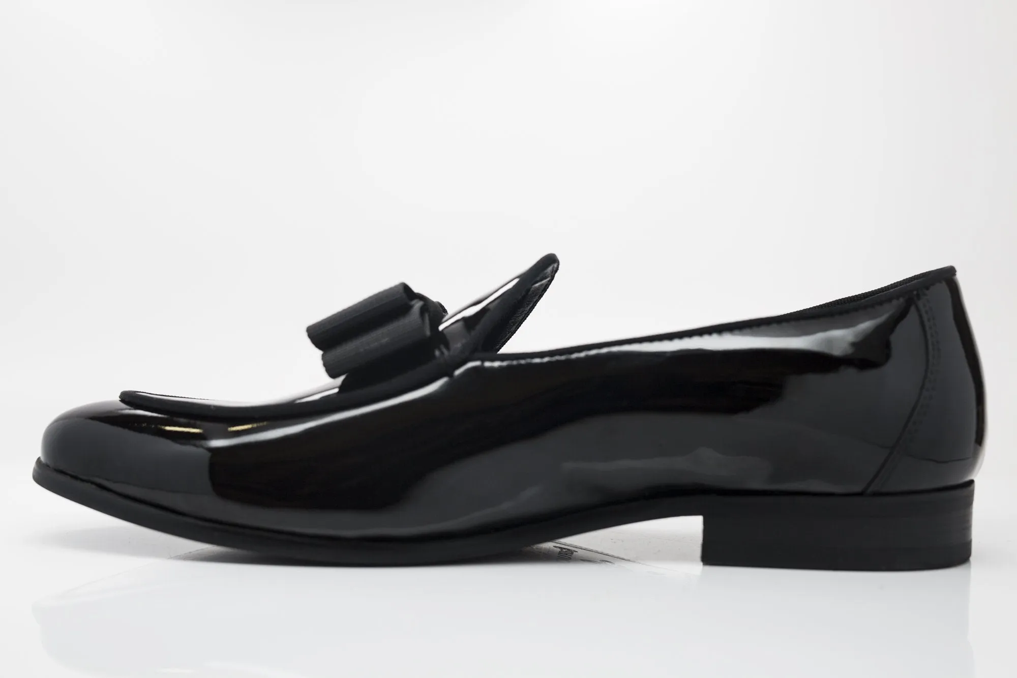 Patent Leather Formal Loafer Black