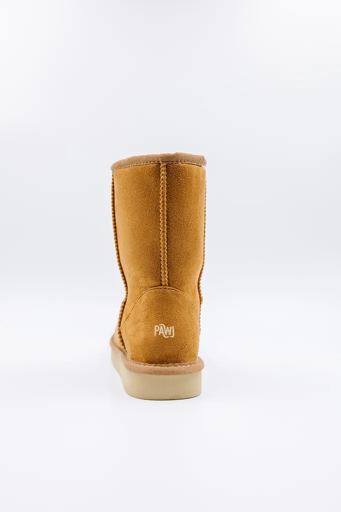 PAWJ Short Boot | Chestnut