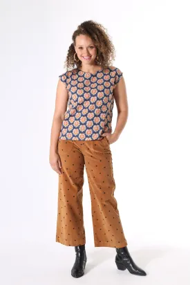 Peggy Cord Pants Camel Spot