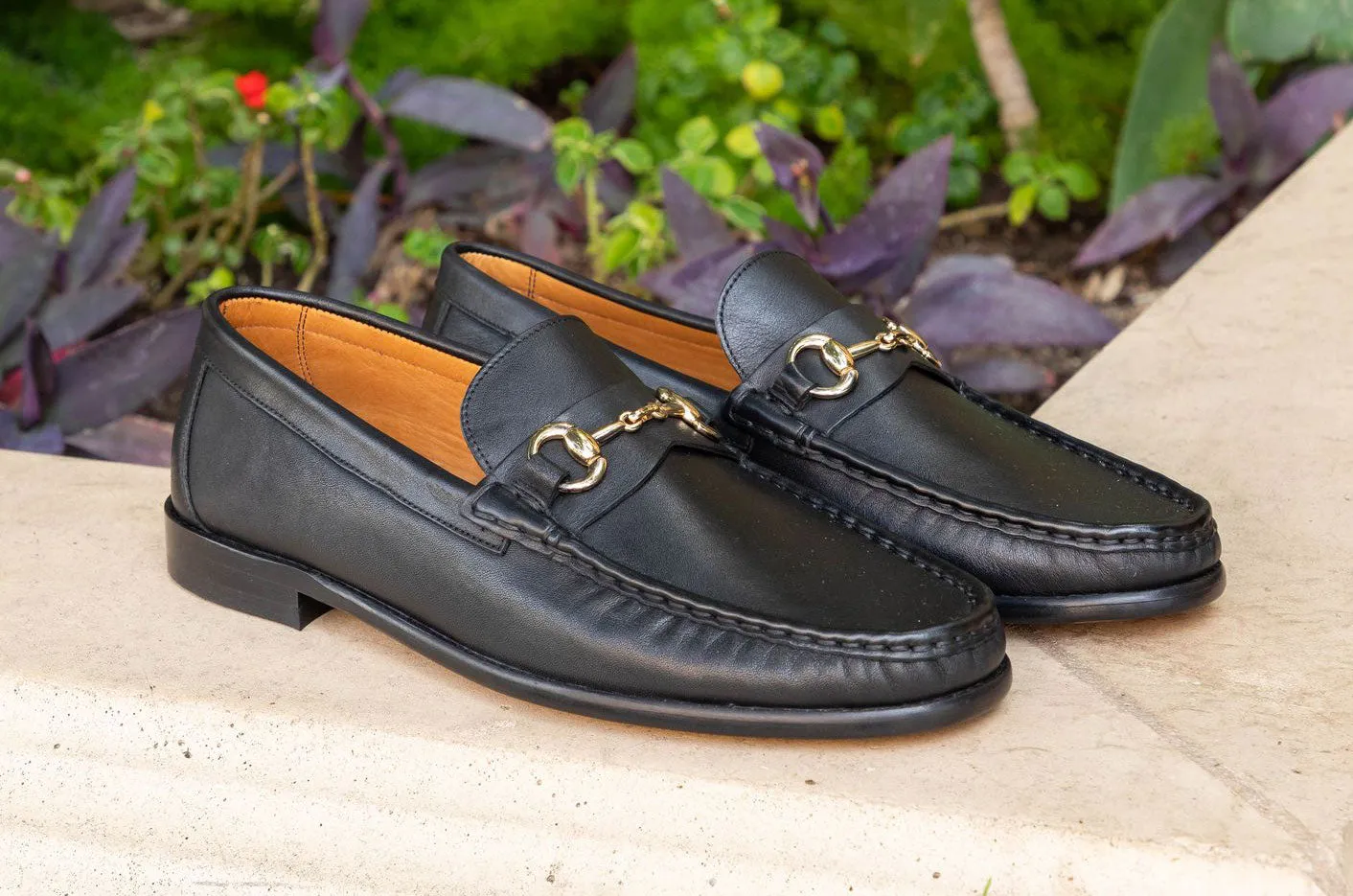 Pelle Leather Loafer Black