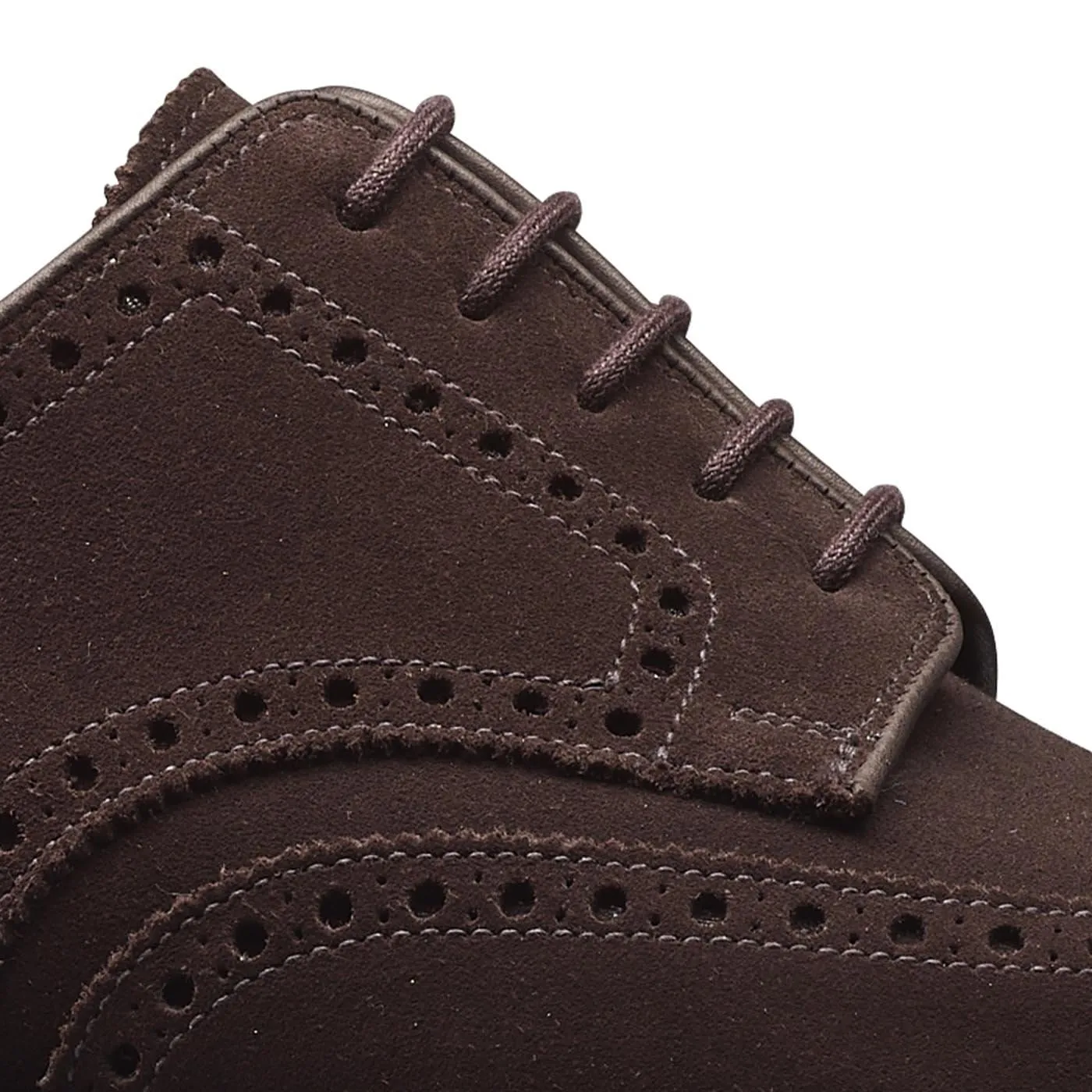 Pembroke Dark Brown Suede