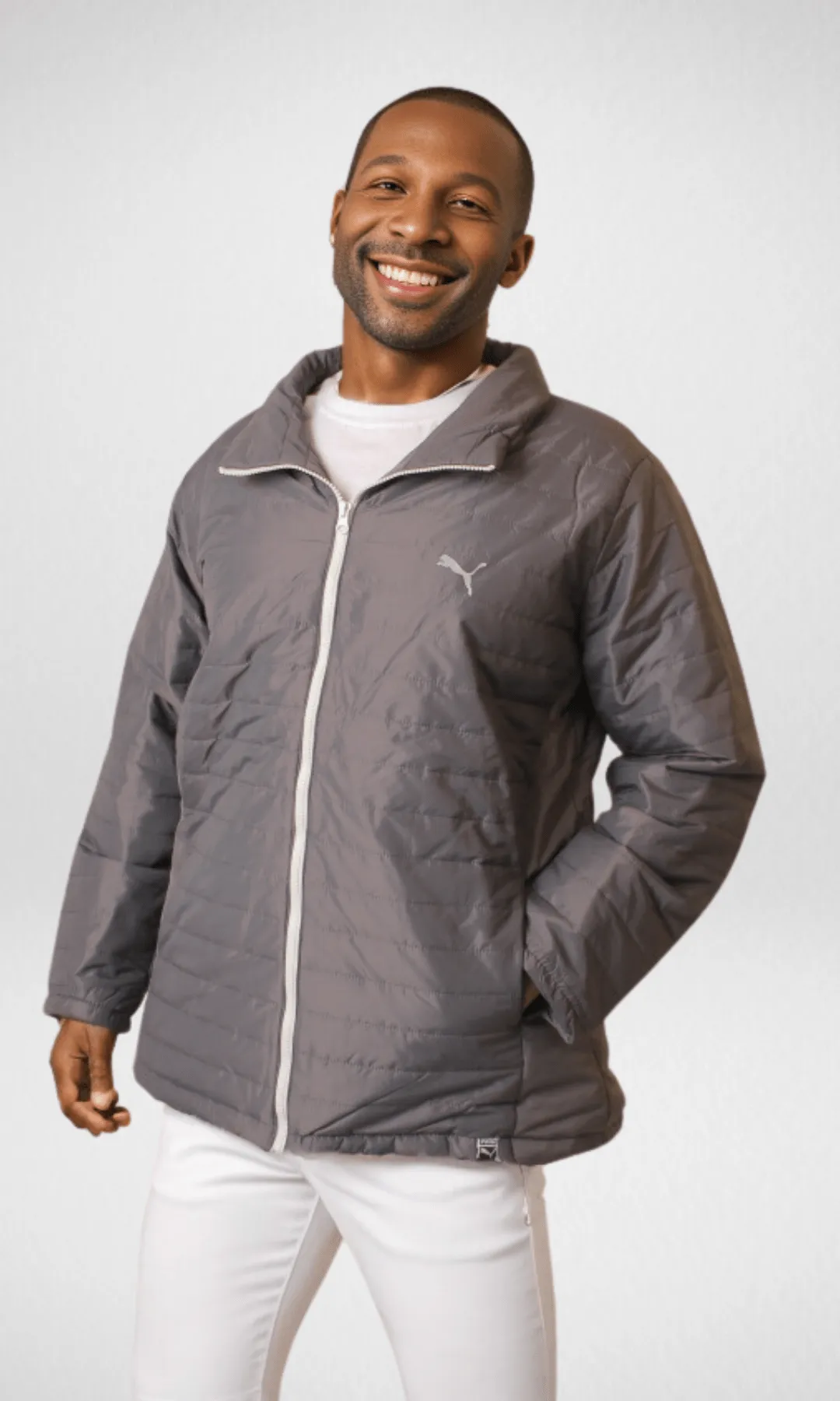 PUMA Jacket Uni-Sex ( Grey 1 )