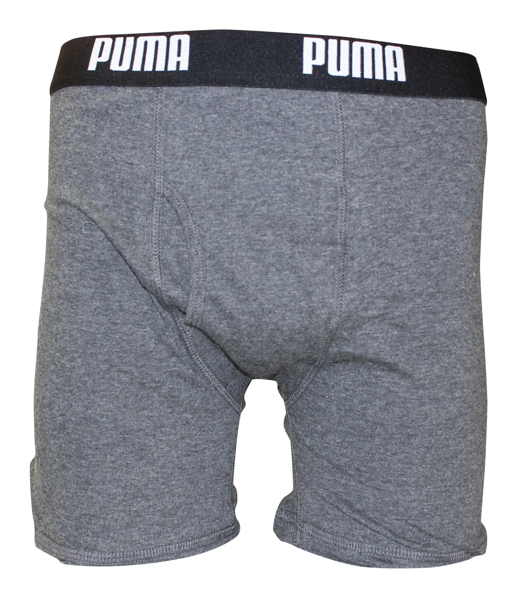 PUMA Men's 3 Pack 100% Cotton Boxer Brief