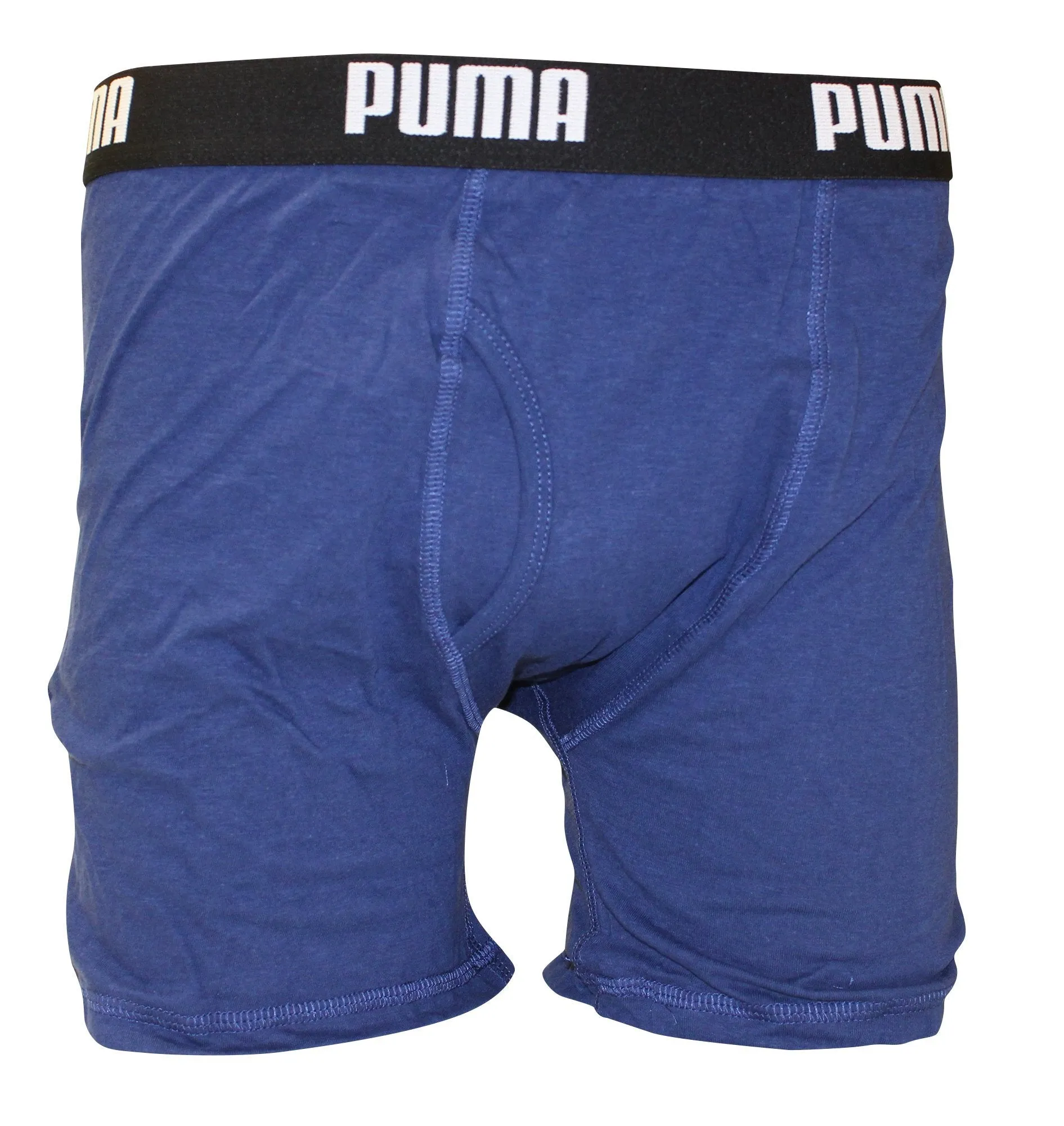 PUMA Men's 3 Pack 100% Cotton Boxer Brief