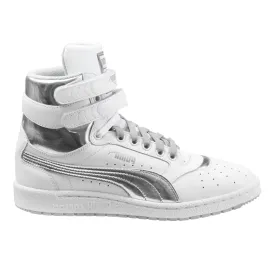 Puma SKY II HI FG FOIL Men’s - PUMA WHITE-PUMA SILVER