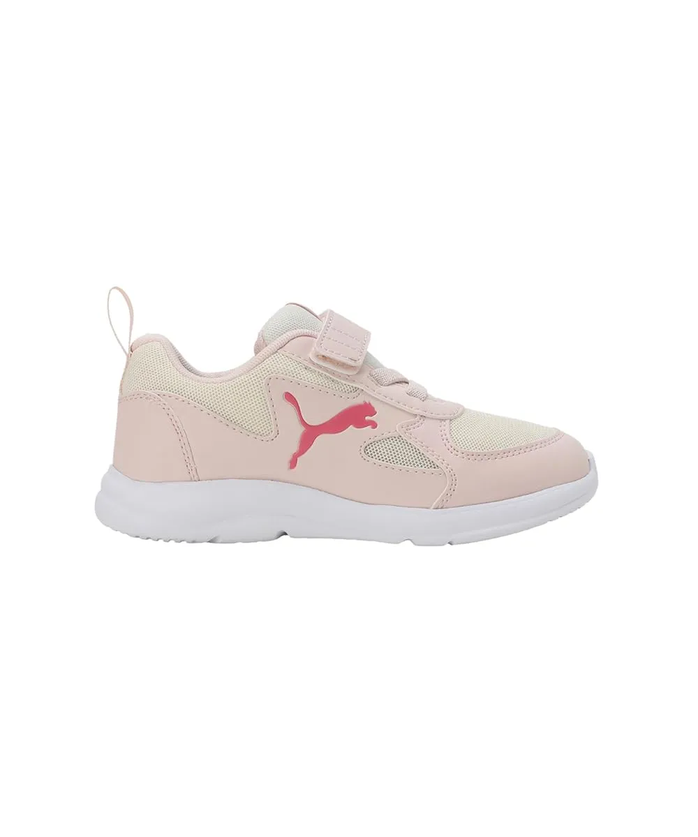 Puma Unisex-Kid Fun Racer AC PS Pristine-Sunset Pink Sneaker - 1 UK (19297113)