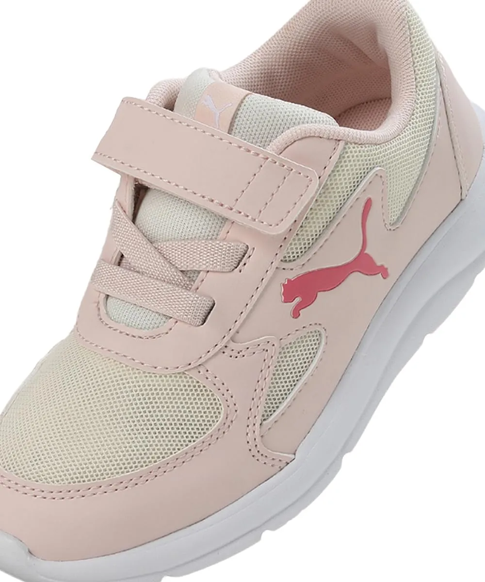 Puma Unisex-Kid Fun Racer AC PS Pristine-Sunset Pink Sneaker - 1 UK (19297113)